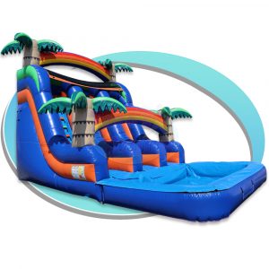 WS-175D / 17 ft / Double Line Water Slide