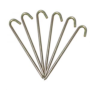 Set of 6 stakes 18"