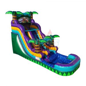 Inflatable water slide