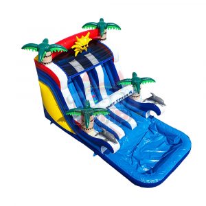 Inflatable Water slide Double line