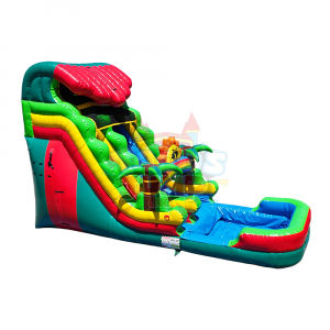 Tropical Adventure inflatable Water slide
